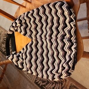 Black White Gray Bag